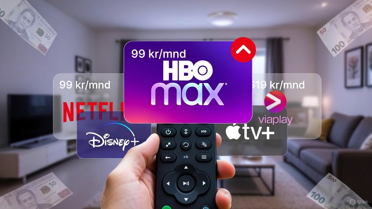Prissjokket fortsetter: HBO Max øker prisene IGJEN i november 2025